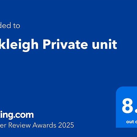 Oakleigh Private Unit Villa Eksteriør bilde